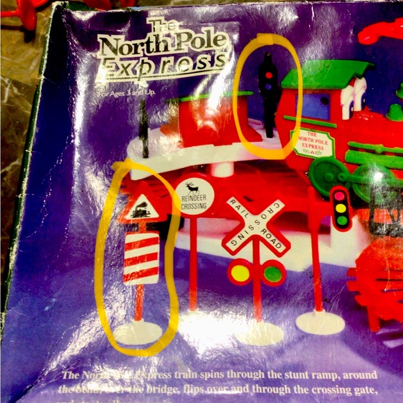 VINTAGE KURT ADLER NORTH POLE EXPRESS TRAIN WITH SOUND - Picture 10 of 13